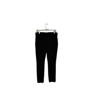 Hilary Radley Women's M Black Pull-on Stretchy Pockets Pant